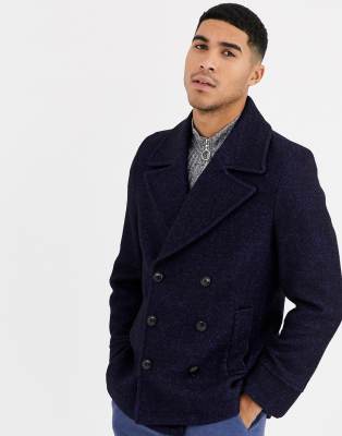 wool blend melton coat marc new york