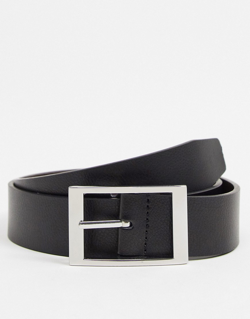 Gianni Feraud reversible leather belt in black and brown-Multi