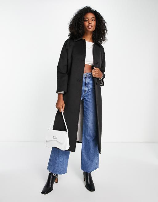 Gianni Feraud Rose Manteau manches raglan Noir ASOS