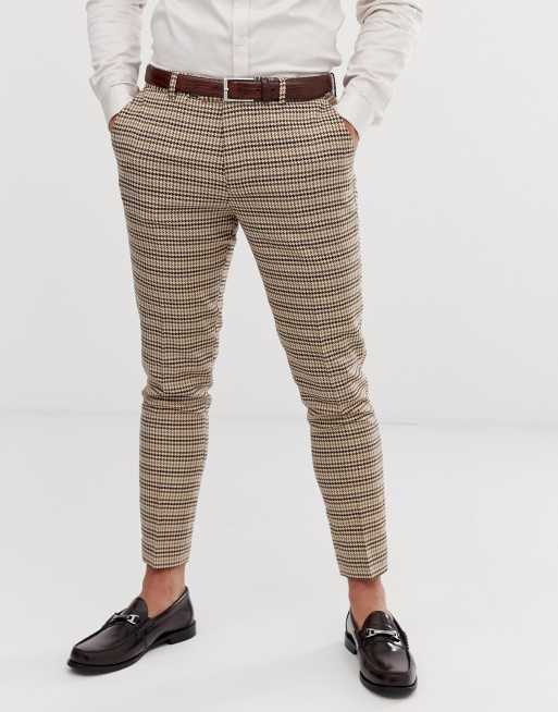 Gianni Feraud skinny fit dog tooth check suit, 2 of 4