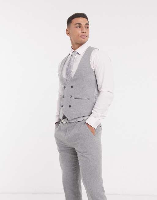 Grey 2025 scoop waistcoat