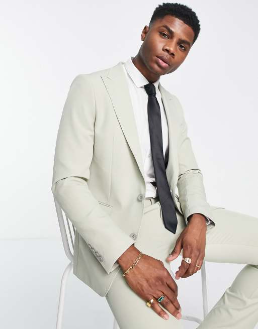 Green on sale suit asos