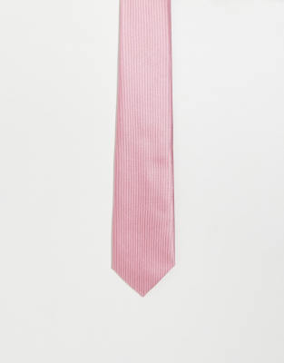 Gianni Feraud slim tie in dusty pink