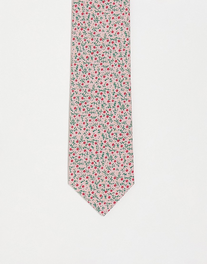 Gianni Feraud tie in pink floral