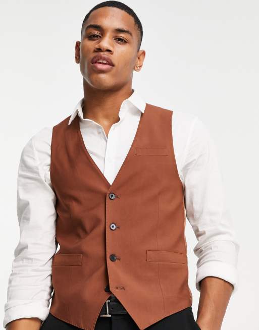 Gianni Feraud - Vest med skinny pasform