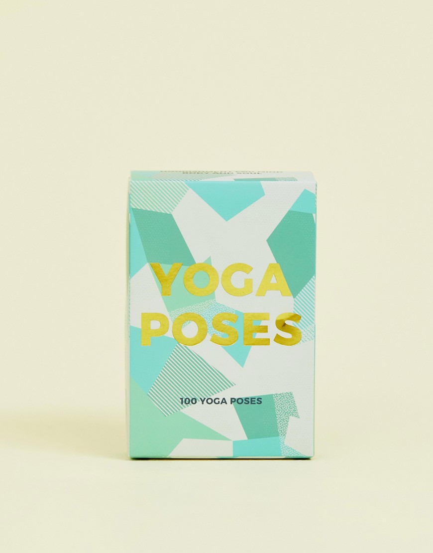 Yoga poses cards-Multi