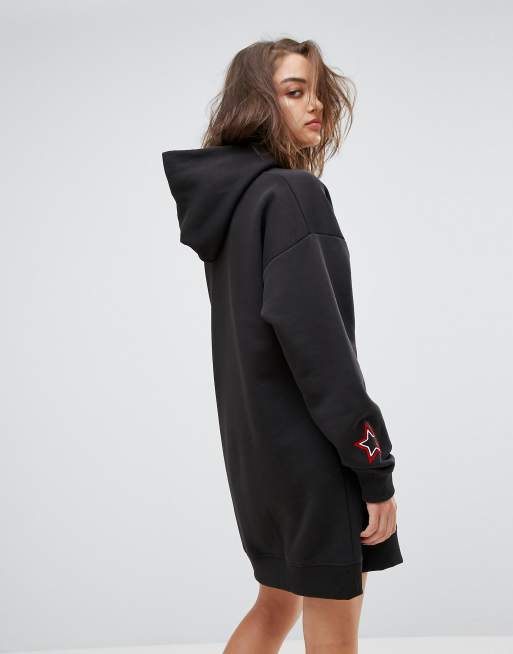 Gigi Hadid All Seeing Eye Hooded Dress