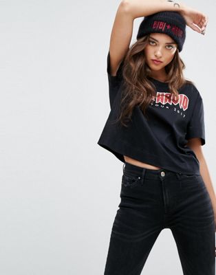 Gigi Hadid Rock Tour Crop T-Shirt | ASOS