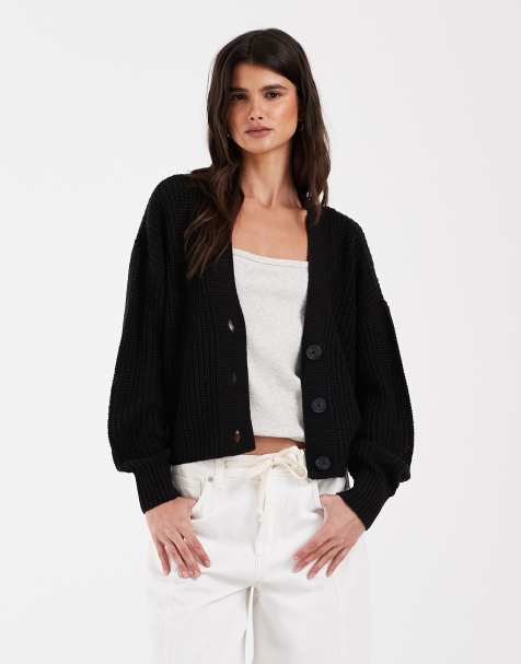 gilet en maille noir - view 1