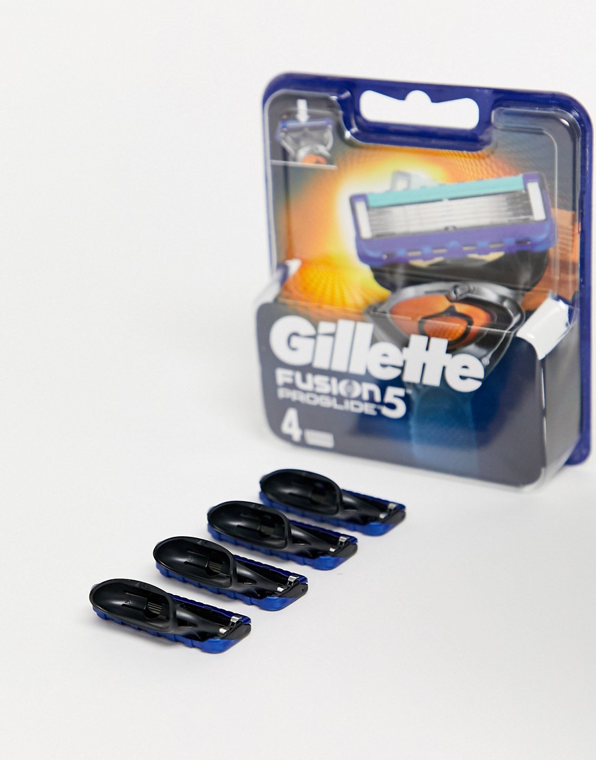 Gillette - Fusion Proglide - Scheermesjes - Set met 4 navullingen-Zonder kleur