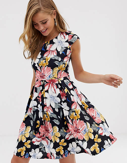 Gilli Floral Skater Dress | ASOS