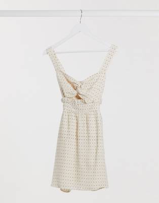 tie back skater dress