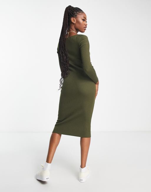 lyocell midi dress Womens Tencel Shirt Dress