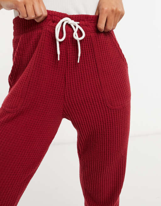 Women's Gilly Hicks Waffle Joggers