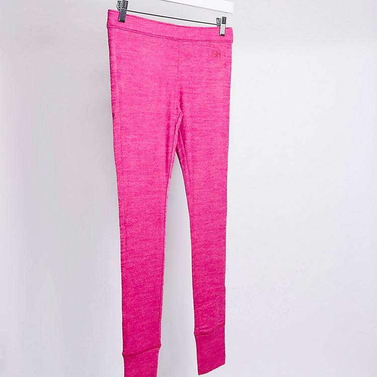 Gilly Hicks Gilly Hicks Pink High Rise Full Length Leggings-NEW with Tags 