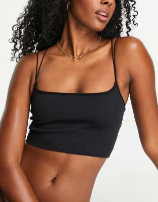 brami black bra top