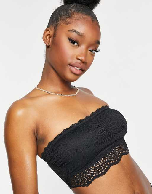 Gilly Hicks strapless bralet