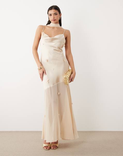 black gold gown evening dress Black Velvet Evening Dress with Golden Accents main image 0