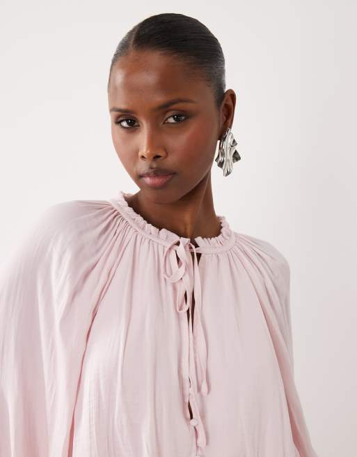 即日発送andmary Sheer loose knit tops pink andmary Sheer loose knit tops pink - メルカリ