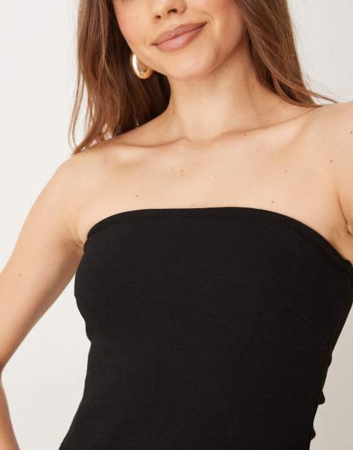 Gina Tricot – Ärmelloses Longline-Oberteil in Schwarz, 3 von 4