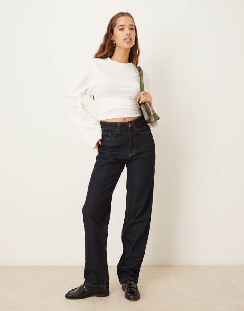 Gina Tricot - Blød råhvid top med brede ærmer - view 1