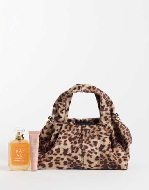 GINA TRICOT borsa piccola con effetto pelo e stampa leopardata, 2 di 4