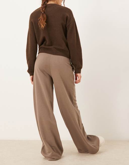 Gina Tricot – Bruna sweatpants med låg midja och dragsko, 3 av 5