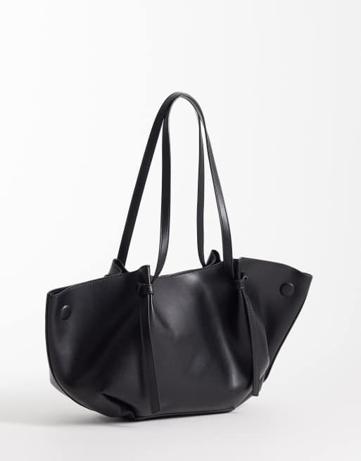Gina Tricot - Cabas à longues poignées - Noir, 4 de 4