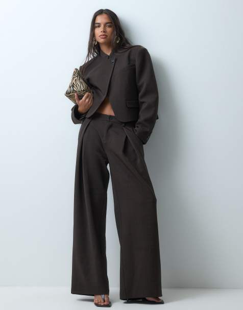 Gina Tricot - Co-ord set met cropped elegante blazer - view 1