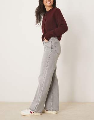 GINA TRICOT COMFY WIDE LEG JEANS 