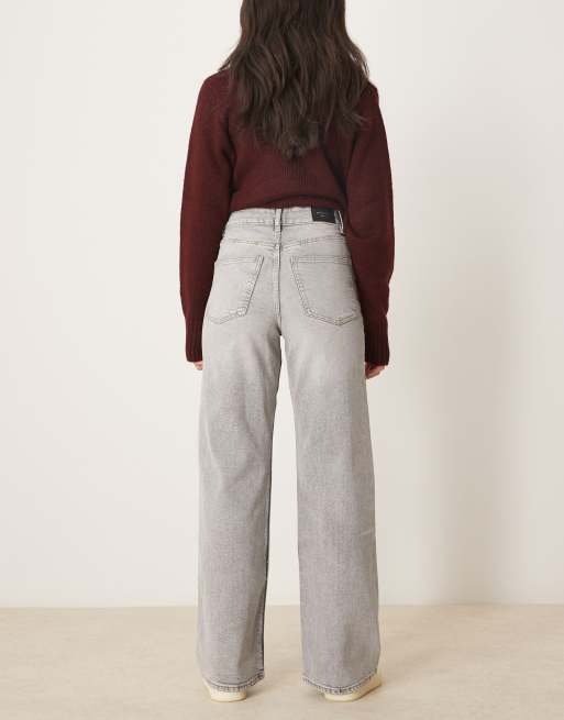 HOT Gina Tricot Comfy Black Jeans Gina Tricot Comfy Wide Leg