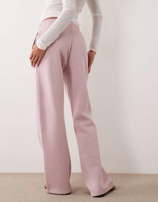 Gina Tricot - conjunto holgado de pernera recta en malva claro, 4 de 5