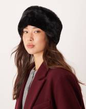 Kiwi & Co fluffy faux fur aviator hat in blue