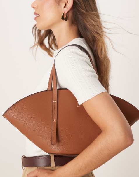 ショルダーバッグ・ポシェット OVHEE Move Shopper Bag Brown P00000SO Shopper Tote Bag