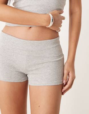 Gina Tricot Fold Over Hotpant Shorts