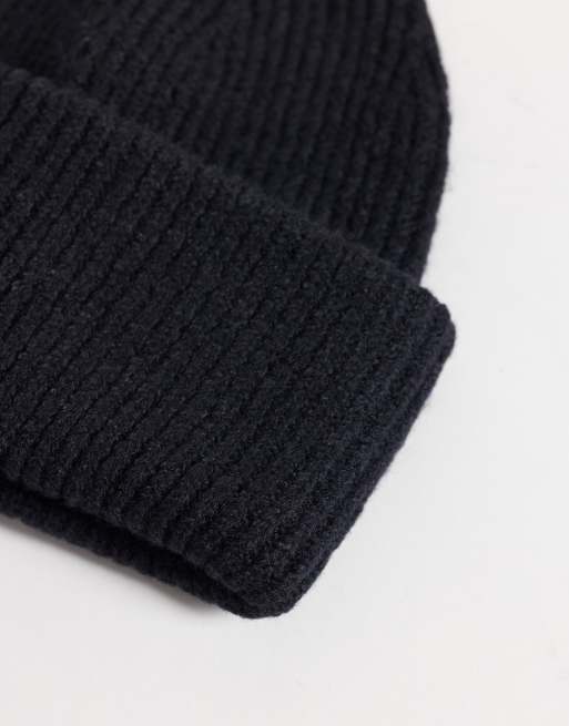 Gina Tricot gorro de canalé 'mix and match' negro, 3 de 3