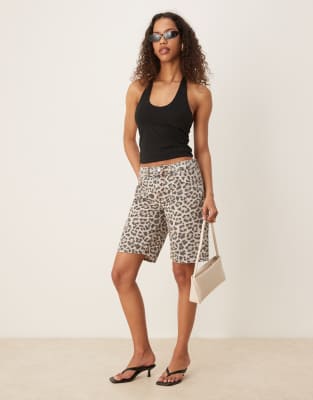 Gina Tricot halterneck top in black