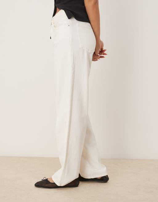 Gina Tricot - Jean baggy - Blanc cassé, 5 de 5