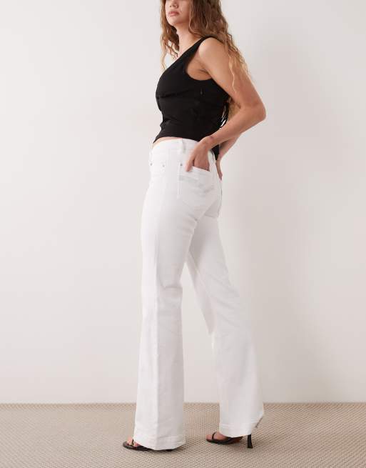 Gina Tricot jean sculptant blanc cassé, 2 de 5