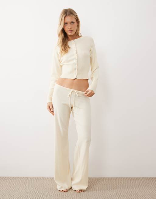 Gina Tricot – Bladożółty zestaw z dzianiny, 2 z 3