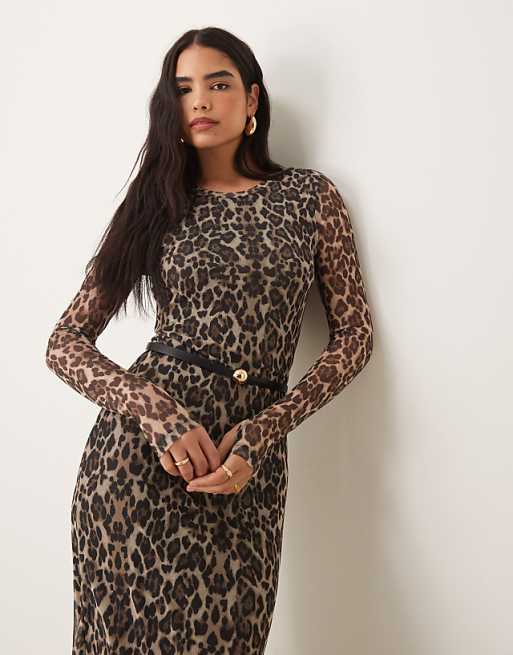Gina Leopard Print Dress Gina Leopard Print Dress