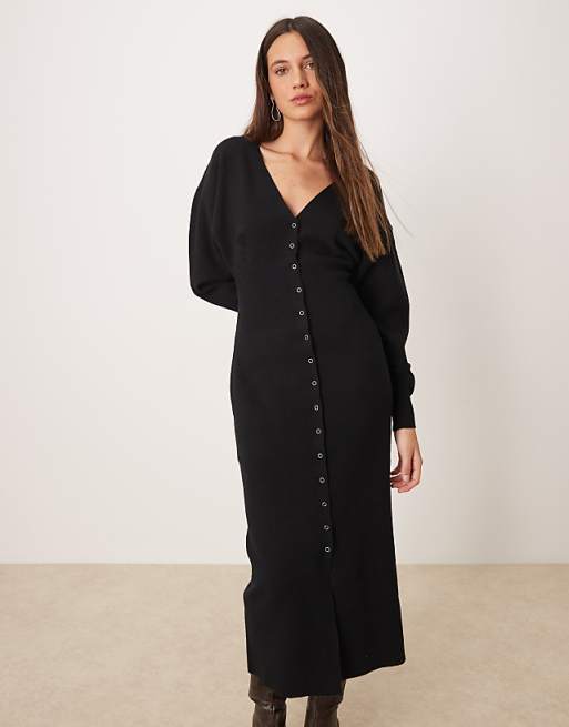 knee length dresses for ladies The Turtleneck Sweater Dress in Cashmere