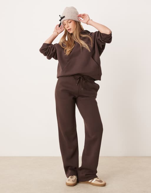Gina Tricot loose fit straight leg trackies