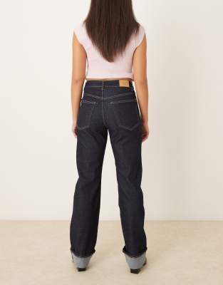 GINA TRICOT CO-ORD MID RISE RELAXED STRAIGHT LEG JEANS