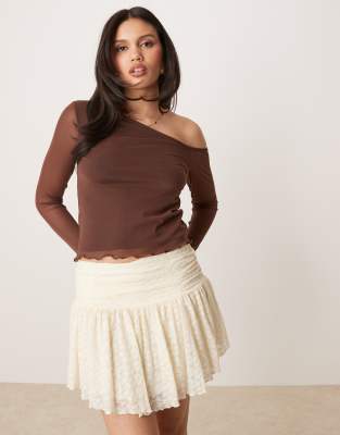 Gina Tricot Mini Lace Skirt