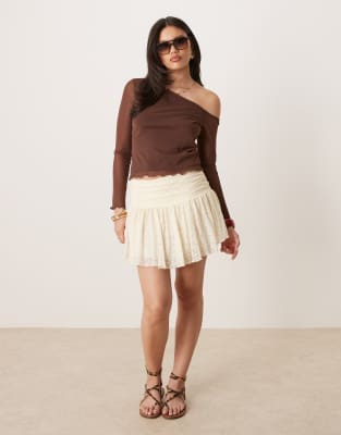 GINA TRICOT MINI LACE SKIRT 