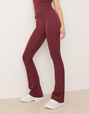 Gina Tricot Mix And Match Flare Yoga Leggings Tights In Multi