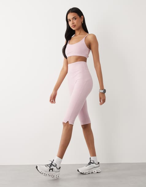 Gina Tricot - Mix en match - Yogaset in oudroze - view 1