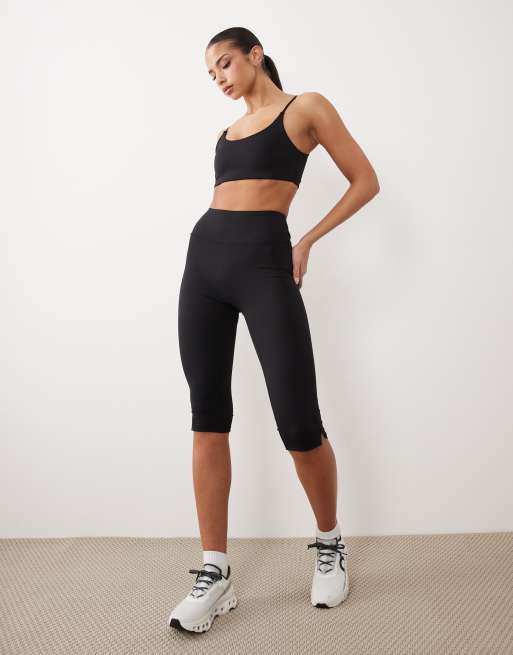 Gina Tricot - Mix og match - Sort bralettetop til yoga, 2 af 4