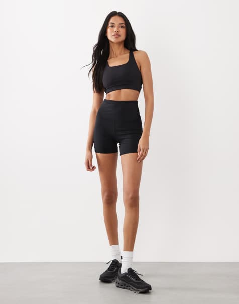 Gina Tricot - Mix og match - Sort yogasæt - view 1